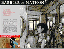 Tablet Screenshot of barbiermathon.com